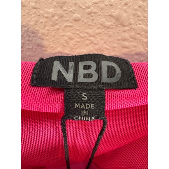 NBD Lerry Gown Strapless Ruffle Party Statement Evening Cocktail Party Gala S - Picture 7 of 12